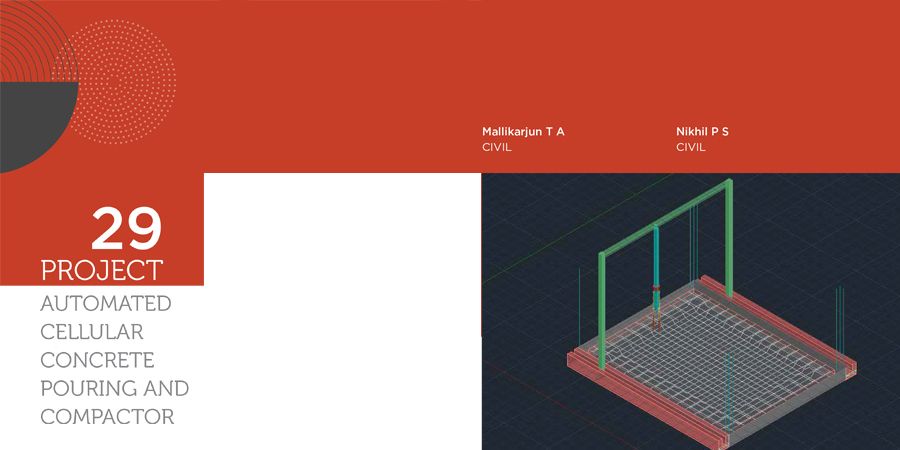 Automated Cellular Concrete Pouring And Compactor