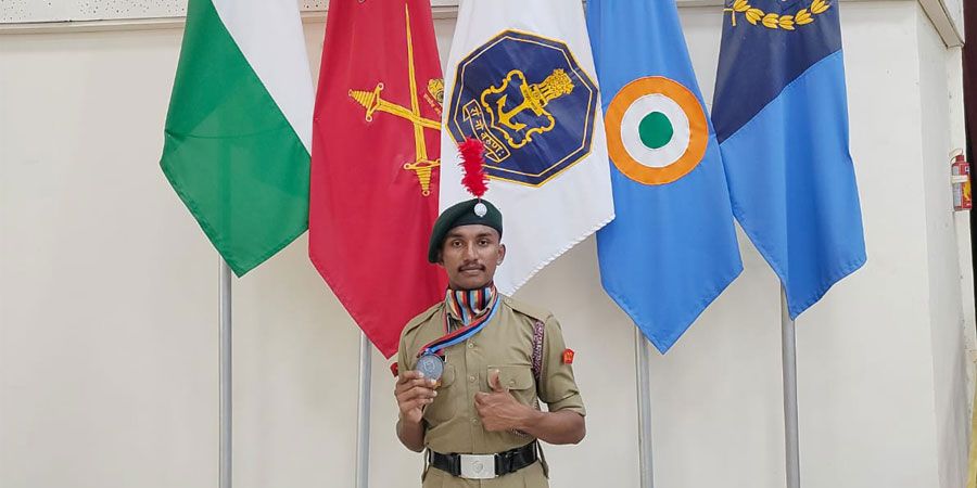 Congrats To Our Ncc Cadet A Rajesh Img01