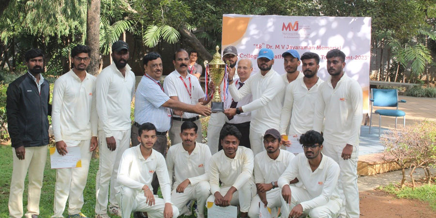 18th Dr. M V Jayaraman Inter Collegiate Cricket Tournament-2023