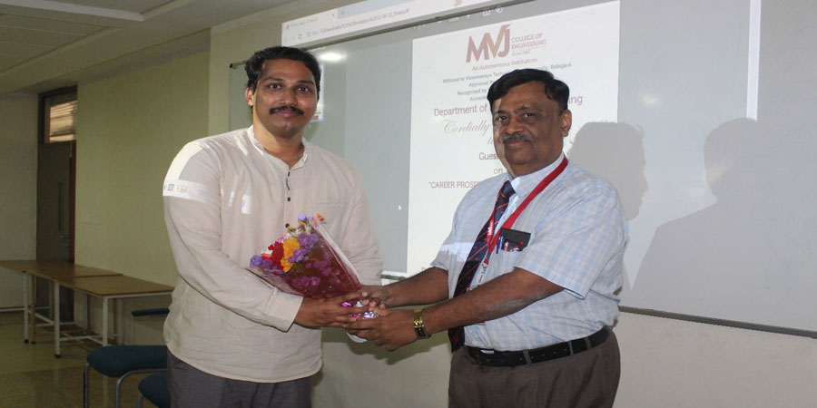 Guest Lecture Report on Career Prospective in Embedded Domain